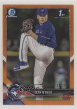 2018 Bowman Draft Chrome Orange Refractor 10/25 Sean Wymer #BDC-157 0c6
