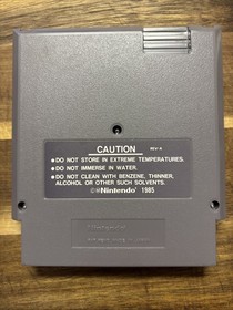 Super Mario Bros. / Duck Hunt / World Class Track Meet NES Tested Working