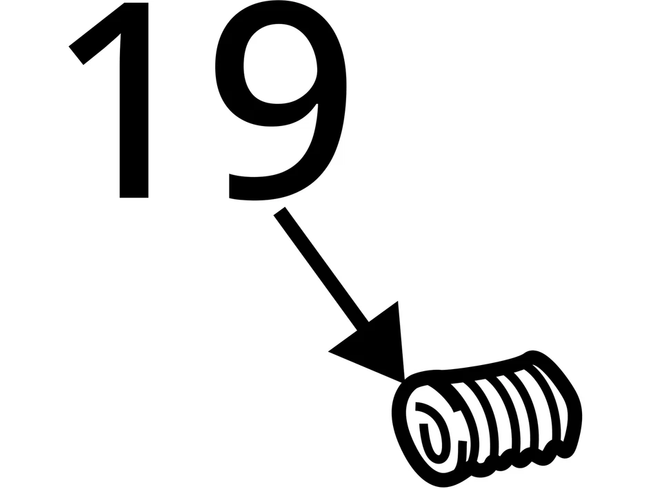 FITS 1991-2005 CHEVROLET GMC ASTRO SAFARI SPRING-FRT S/D HGE 14075472 - NEW OEM - Image 3 of 3