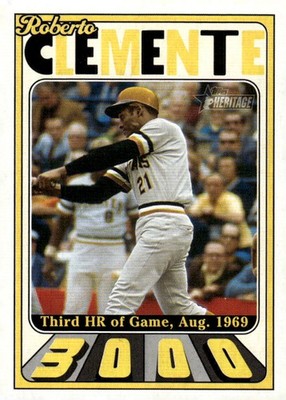 2021 Topps Heritage #C3K-12 Roberto Clemente Roberto Clemente 3,000