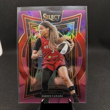2025 Panini Select WNBA #62 Jordin Canada Purple and Pink Prizms /99