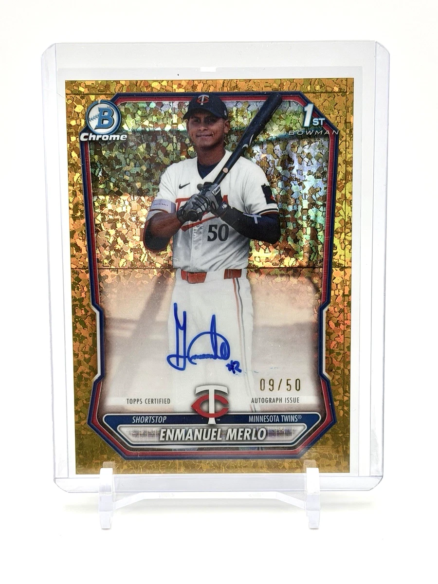 25+ Bowman Baseball Minnesota Twins Autographed Sports Trading