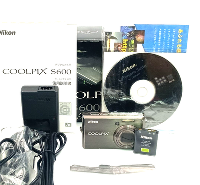 Nikon Coolpix S600 Compact Digital Camera from japan | eBay