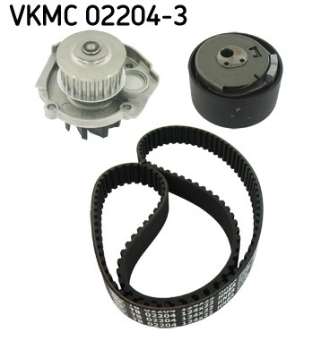 SKF Vkmc 02204-3 Wasserpumpe + Zahnriemensatz FüR Abarth,Alfa Romeo,Chrysler,Fia-image