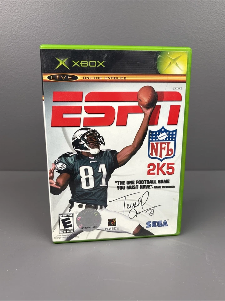 ESPN NFL NBA MLB 2K5 FIFA 2005 (Microsoft Xbox, 2005) Complete Collection Used - Image 2 of 4