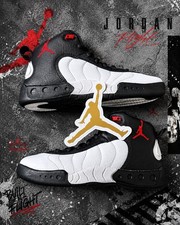 Jordan Nike Boys Jumpman Pro Basketball Basketball Sneakers Shoes 2Y 2 DQ8434