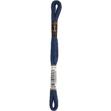 Anchor Torsade de 8m, acier foncé, coton, couleur 1036, 6 fils