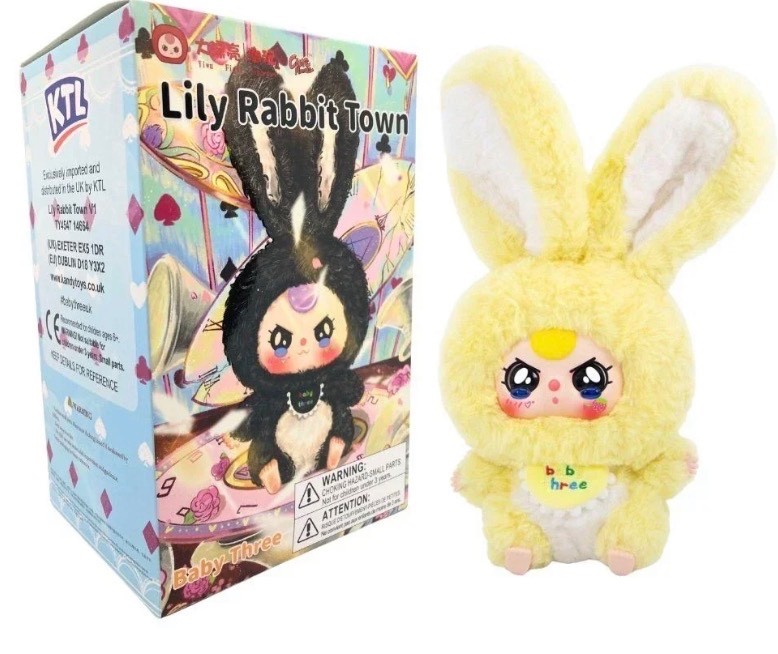 Baby Three Lily Rabbit Town V1 Full Sealed Case 6 Blind Boxes