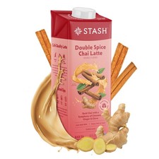 STASH Double Spice Chai Latte - Dairy Free Plant Based 32 Fl Oz Pack of 1