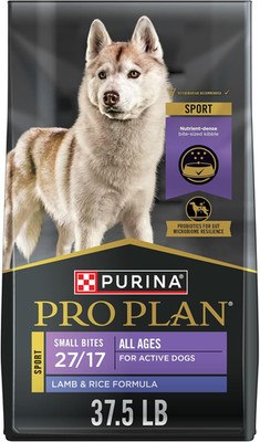 Purina Pro Plan High Protein Dog Food, Small Bites, SPORT 27/17 Lamb and Rice Fo