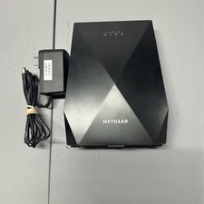 NETGEAR Nighthawk X6 EX7700 AC2200 Tri-Band Wi-Fi Mesh Extender Router   Used