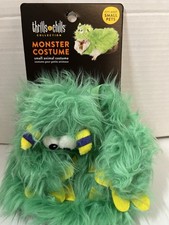 Chills And Thrills Small Pet Cat Tea Cup Guinea Pig Halloween Costumes Monster