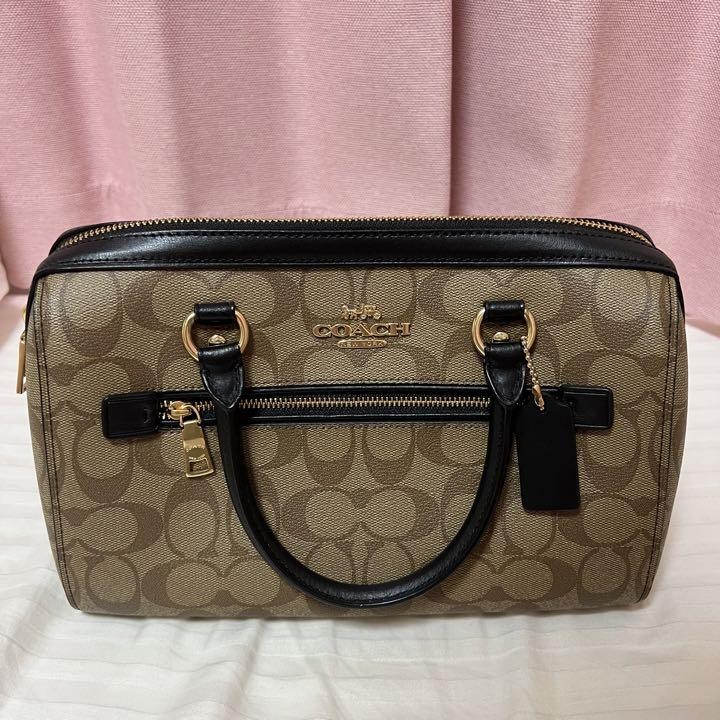 Coach Handbag Monogram Black