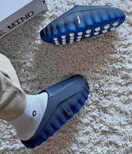 Nike Mind Men’s Slip-On Slipper Cushioned Blue/Black US 11 New with Box