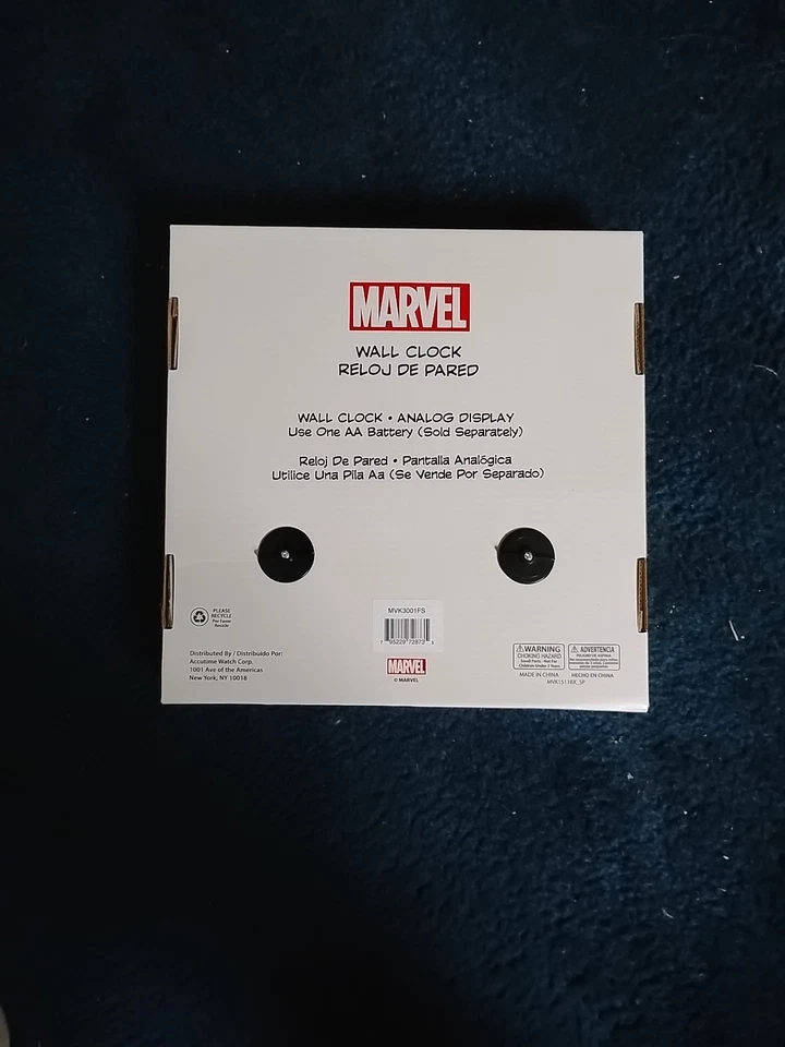 Reloj de pared Marvel Foto 3 de 4