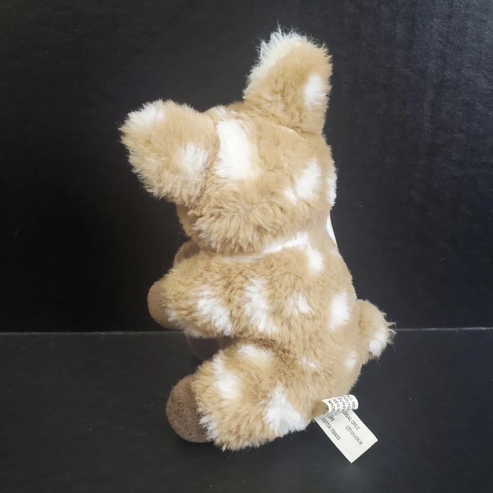 Bearington Baby Lil' Willow Mini Plush Fawn Brown Lovey 5” - Image 4 of 4