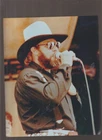 8X10-COLOR PHOTO OF-CLOSE  UP- SINGER IN HAT   ????