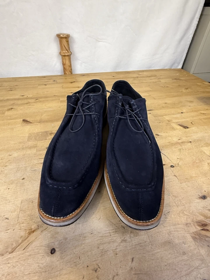 Ermenegildo Zegna Suede Lace up shoes Size 12 - Image 3 of 4