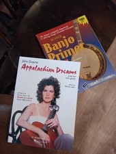 Two Softcover Music Banjo and Appalachian Songbook Softcover