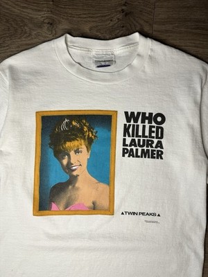 Vintage 1990 Twin Peaks David Lynch Who Killed Laura Palmer RARE Shirt