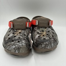 Crocs Classic All Terrain Realtree Edge Clog - Walnut - 206504-267 - M 8 / W 10