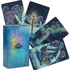 Tarotkarten Set Anfänger Fortgeschrittene Rider-Waite 78 Karten Spirituelles 