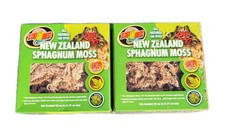 2 Zoo Med New Zealand Sphagnum Moss 1.3 Liter Repiles Amphibians Plants Habitat