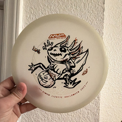 MVP Simon Lizotte Halloween 2023 Glow Midrange White 177g 5/5/-1/1