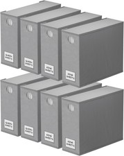 8 Pack Bed Sheet Organizers Storage Foldable Sheet Organizer Linen Closet
