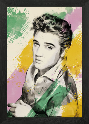 Portrait gerahmtes Wandbild Poster Leinwanddruck Bild