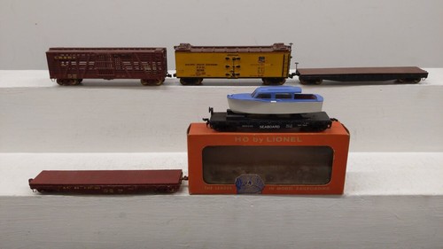 Coches de carga vintage surtidos personalizados Lionel y otros escala HO: 6500, 104007, [5] | Zustand: Used