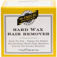 Stripless Hard Wax Hair Remover with Beeswax Gentle No Residue Easy to Use 1 ...