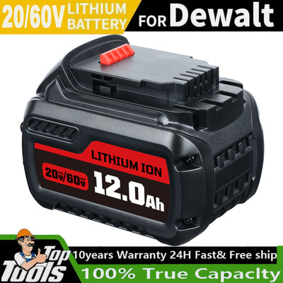 12Ah für Dewalt DCB606, DCB612, DCB606-2, DCB609-2 20V/60V MAX Akku 18V / 54V