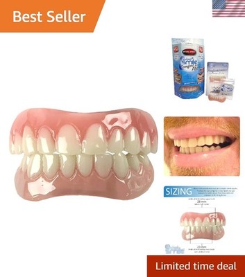 Comfort Fit Flex Teeth - Upper and Lower Matching Set, Natural Shade! Fix You...