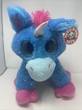 Peek-A-Boo Toys Plush Unicorn Star Tail And Twinkle Soft 16" NWT Sparkle Cuddly
