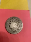 1891 o morgan silver dollar au