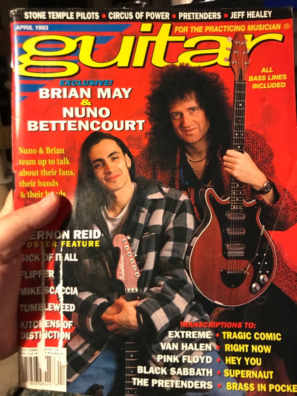 Guitar For The Practicing Musician Magazine April 1993