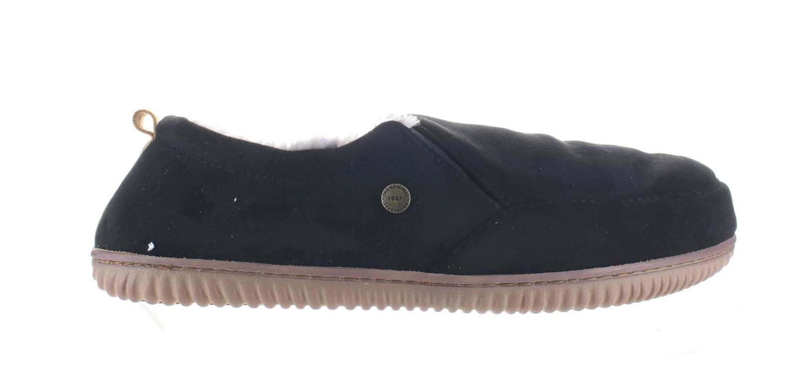 Dearfoams Mens Black Slippers Size 13 7666094 6790₽