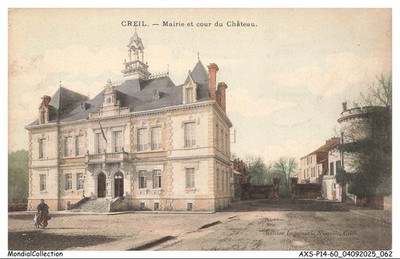 AXSP14-0943-60 - Creil - Rathaus Und Hof Du Château