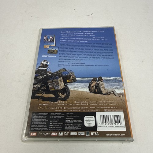 Long Way Down DVD Complete TV Series 3 Disc Set Special Edition Ewan McGregor - Picture 2 of 8