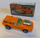 MATCHBOX SUPERFAST No 34 VANTASTIC MADE IN ENGLAND 1975 BY LESNEY WITH BOX