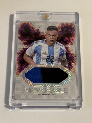 2026 Futera Unbreakable Lautaro Martinez 1/1 One of One Game Worn Patch #MM03