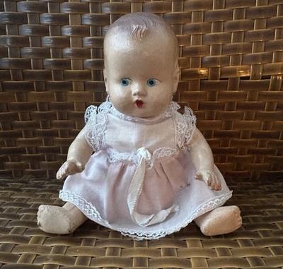 Antique German Composition 10  Baby Doll