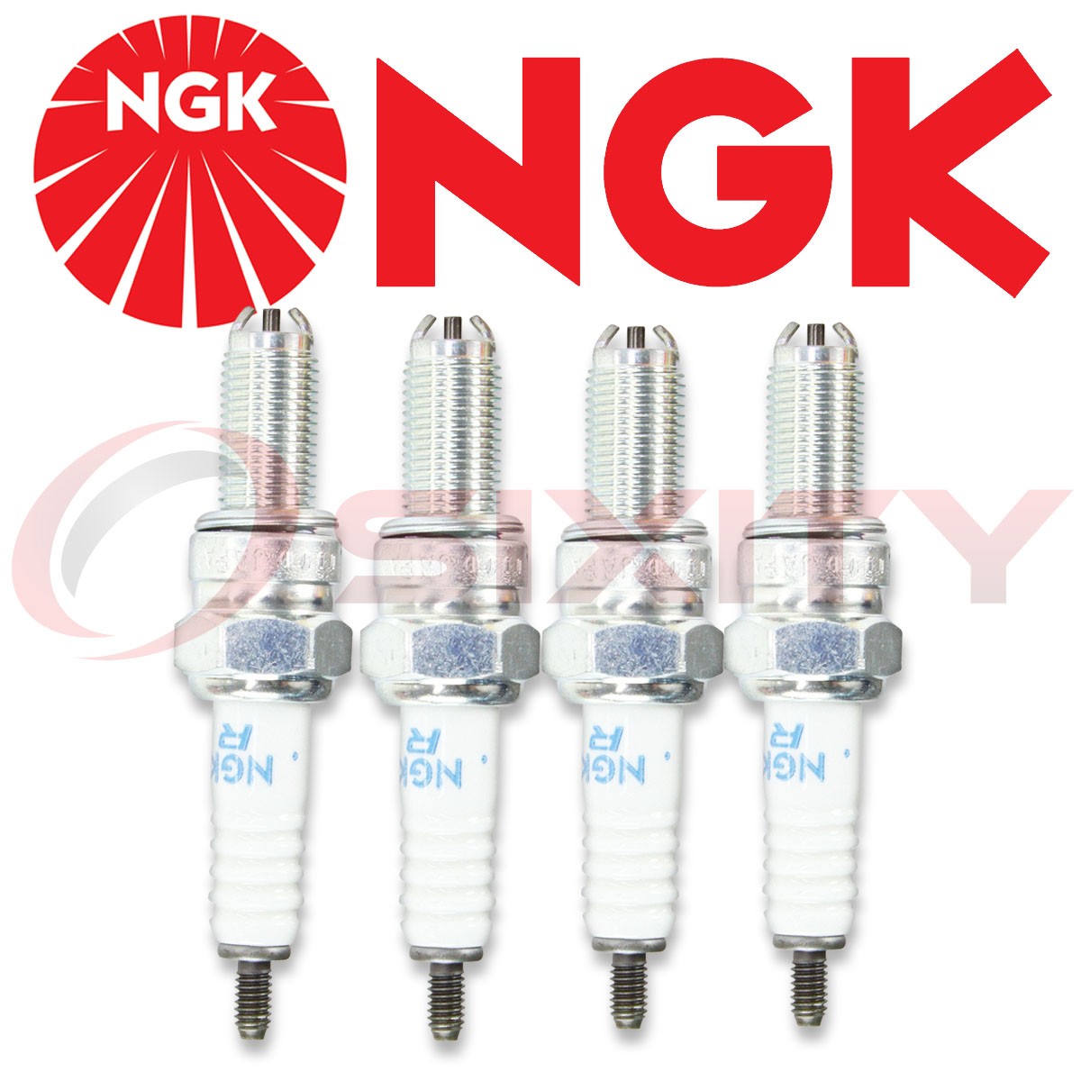 4 New NGK Spark Plugs CR9EK set of 4 Spark Plugs 4548