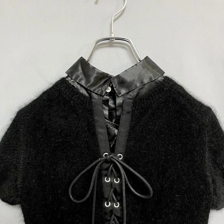 Abito SACAI Luck AW mini abito stringato aderente colore nero taglia s dal Giappone