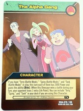 Dinosaur King TCG DKAA 076/100 The Alpha Gang Rare Holo Card