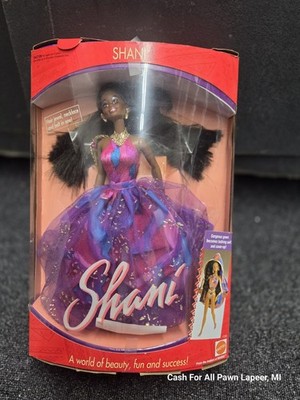 1991 Shani African American Doll Vintage 139 retro 1990's mattel toys nrfb gown