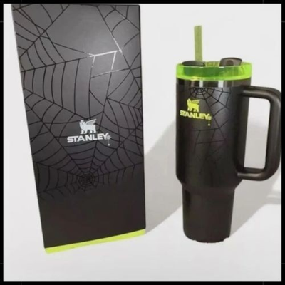 #ad Stanley HALLOWEEN WEB GLOW H2.0 40oz Tumbler Limited Edition IN HAND $51.00