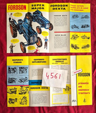 N°4140 /  FORSON super major - dexta  / dépliant couleur  en Français 1961 ?