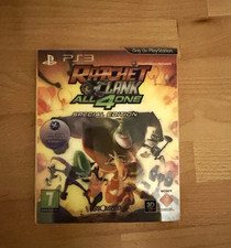 PS3 Ratchet and Clank: All 4 One Special Limited Edition inc. Manual & Slipcover